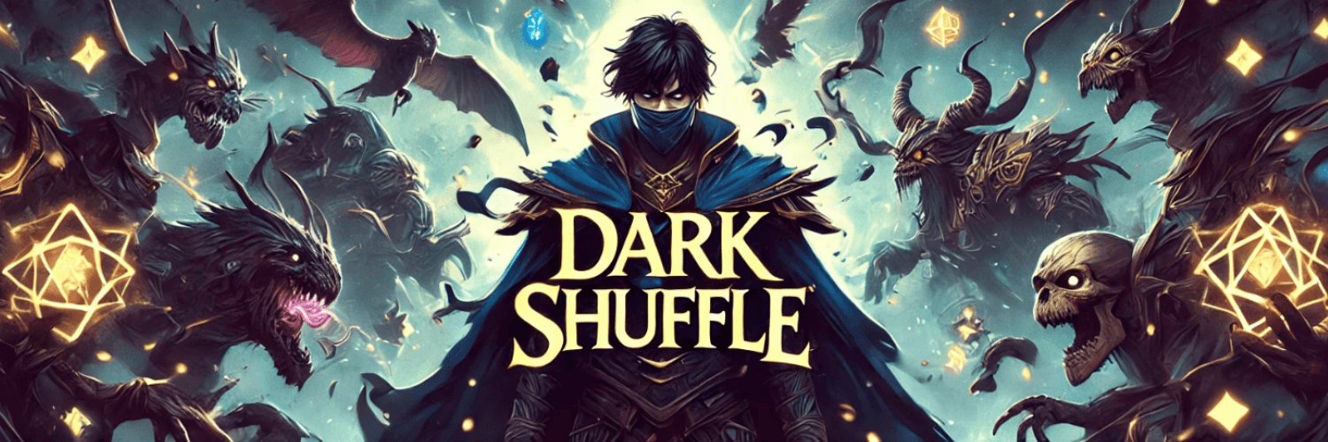 Screenshot 1 of Dark Shuffle showing the application interface