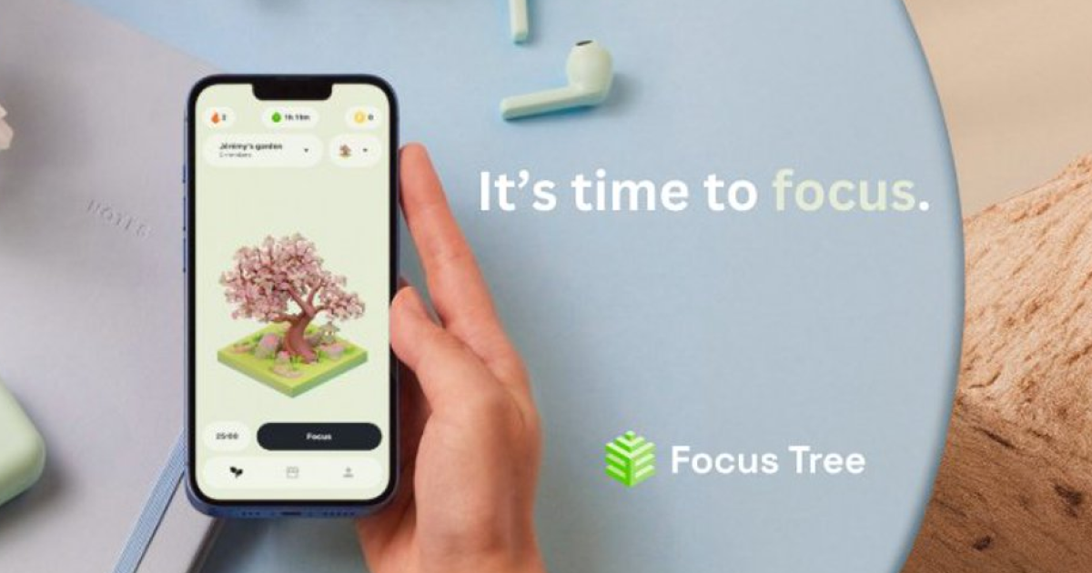 Screenshot 1 of Focus Tree showing the application interface