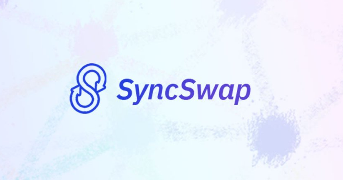 Screenshot 1 of SyncSwap showing the application interface