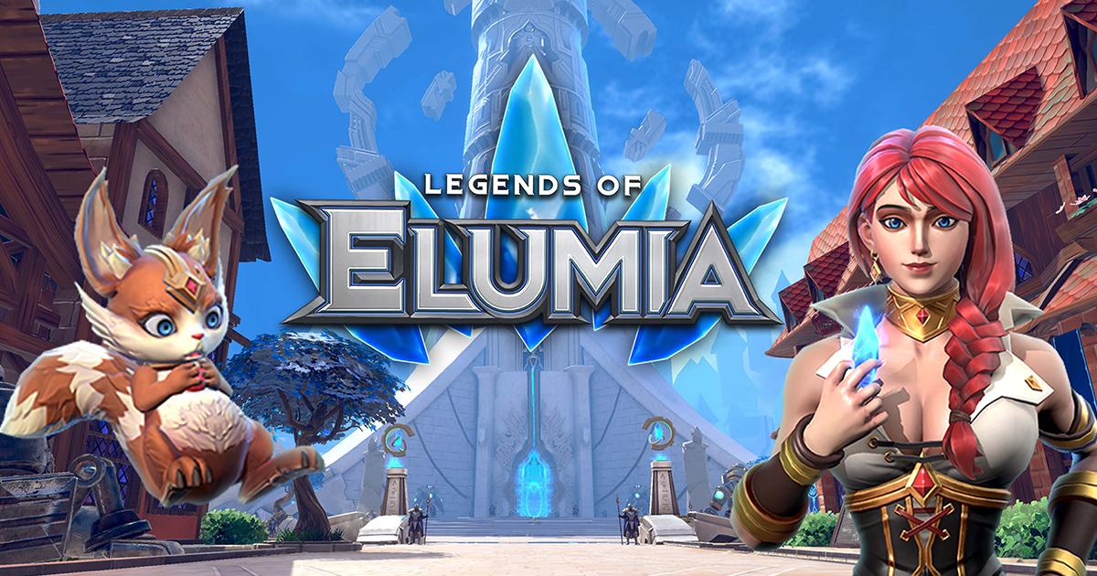 Screenshot 1 of Legends of Elumia showing the application interface
