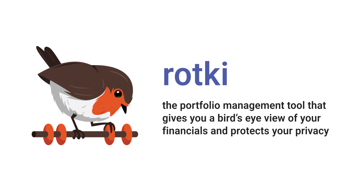 Screenshot 1 of Rotki showing the application interface