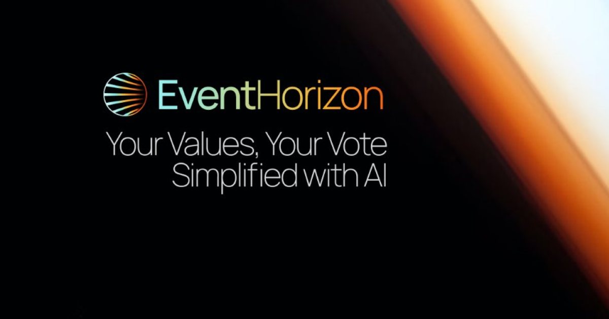Screenshot 1 of Event Horizon showing the application interface