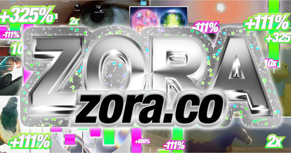 Screenshot 1 of Zora showing the application interface