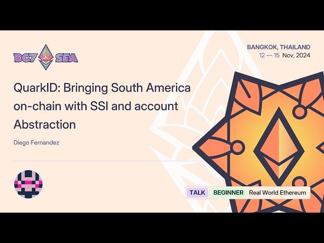 QuarkID: Bringing South America on-chain with SSI and account abstraction